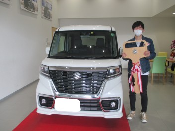 スペーシアカスタムご納車
