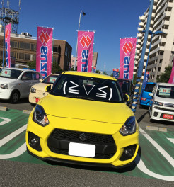 スイフトスポーツ☆納車いたしました