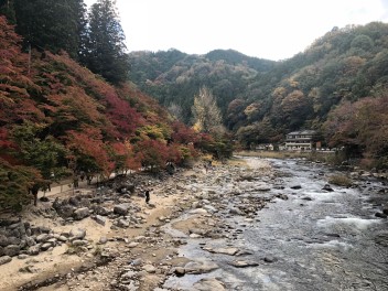 香嵐渓に行ってきました！！！！