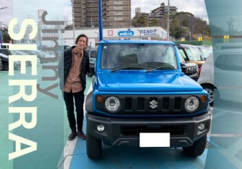 K様ジムニーシエラご納車　担当とどかわ