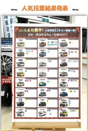 ＊　！！２０２５人気投票総選挙　結果発表！！　＊