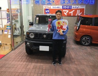 ジムニーシエラ　ご納車させて頂きました！