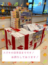 スズキの日本日までです！！