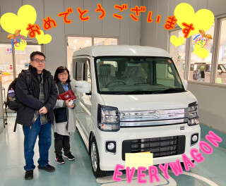 Ｆ様エブリイワゴンご納車☆