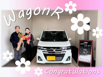 【ワゴンＲ】ご納車おめでとうございます＠はら