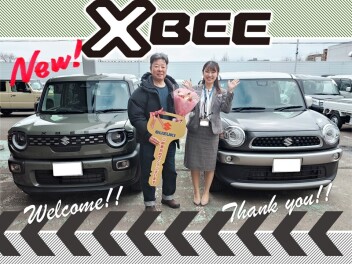 Ｈ様【XBee】ご納車おめでとうございます＠しのはら