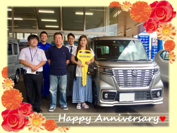 ☆祝・ご納車☆　株式会社ＦのＨ様