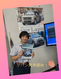 ☆新型ラパン、LC　本日発売☆
