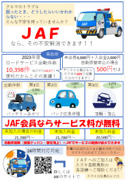 ☆　やっぱりＪＡＦ！　☆