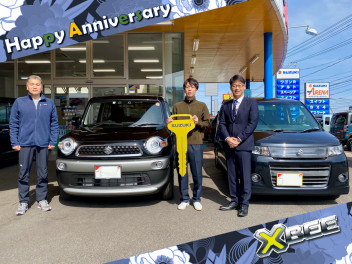☆祝・ご納車☆Ｋ様ブラッククロスビー
