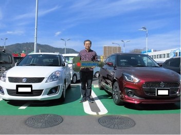 スイフト　お乗り換えです。