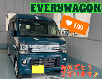 Ｍ様エブリイワゴンご納車☆