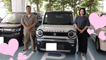 Ｍ様ハスラー納車