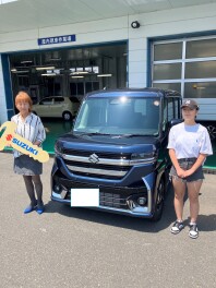 ＊スペーシアカスタムご納車させて頂きました＊