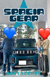 Ｗ様ギアご納車☆