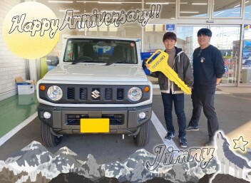 W様ご納車おめでとうございます！