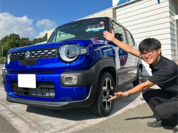 新型クロスビー！！鳥飼君よりご紹介！！