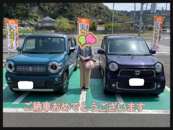 ご納車おめでとうございます♪