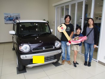ハスラーご納車しました！
